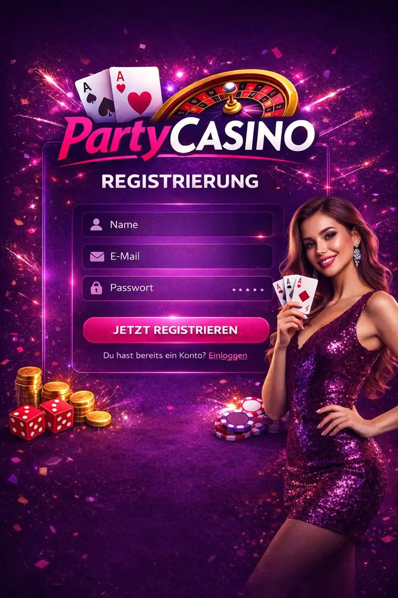Konto im PARTYCASINO
