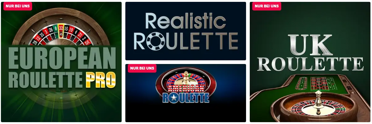 Exklusive Spiele PARTYCASINO