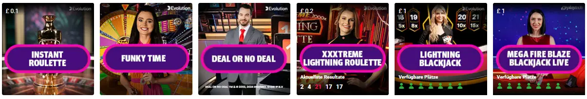 Registrierung und Anmeldung bei PARTYCASINO