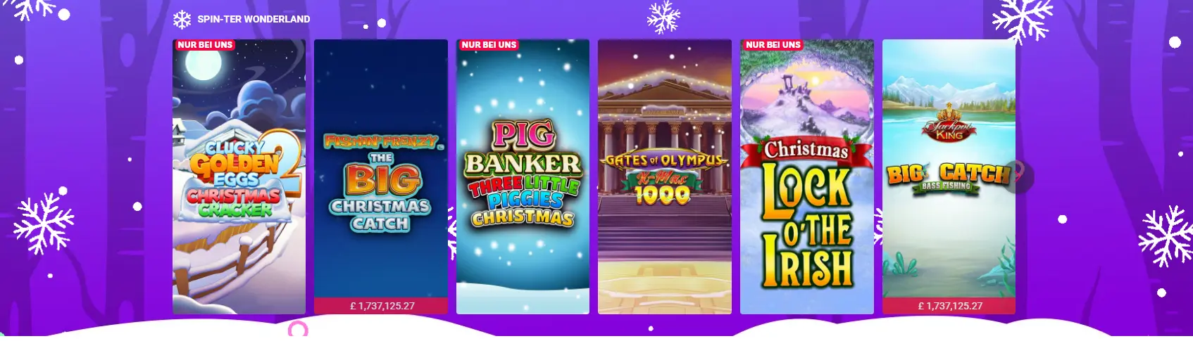 Spielautomaten im PARTYCASINO
