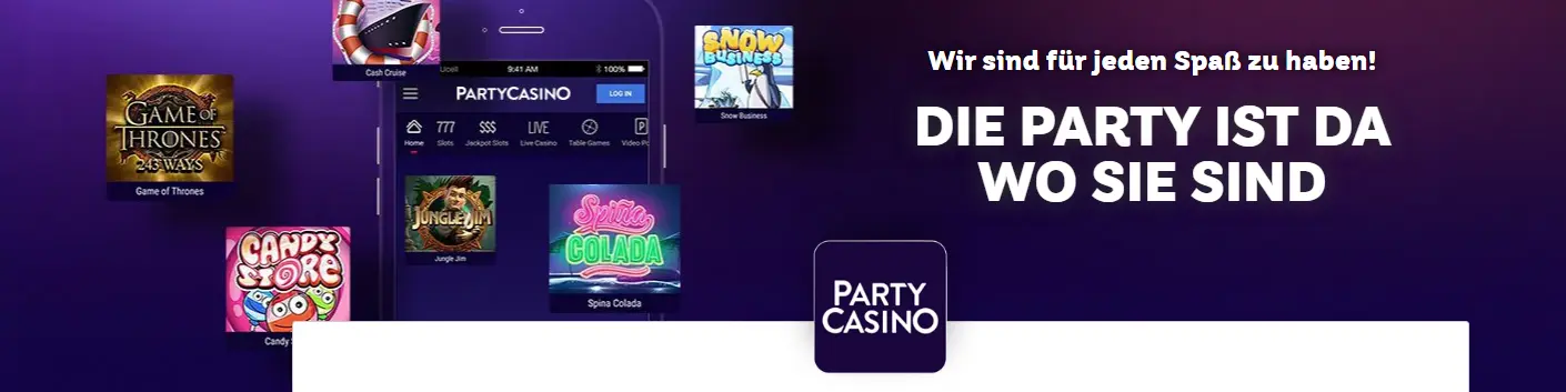 Mobiles PARTYCASINO

